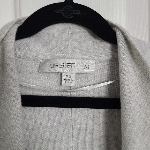Forever new/ ever new long open cardigan sweater xs - Picture 2 of 5